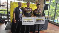 Sabar/Reza dapat bonus dari sponsor pribadinya usai jadi runner-up Indonesia Open 2025