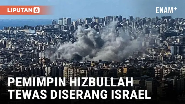 VIDEO: Militer Israel Klaim Pemimpin Kunci Hizbullah Tewas dalam Serangan di Beirut