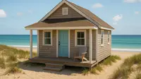 8 Rumah Sederhana di Pinggir Pantai, Jadi Inspirasi Hunian