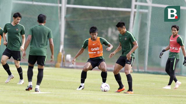 Latihan Timnas Indonesia