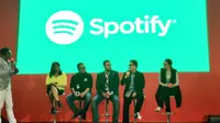 Peluncuran Spotify di Indonesia. Liputan6.com/Agustinus Mario Damar