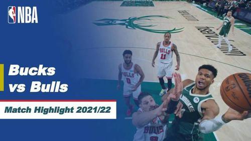 VIDEO: Seru! Milwaukee Bucks Kalahkan Chicago Bulls 116-110 di Babak Playoff NBA Hari Ini