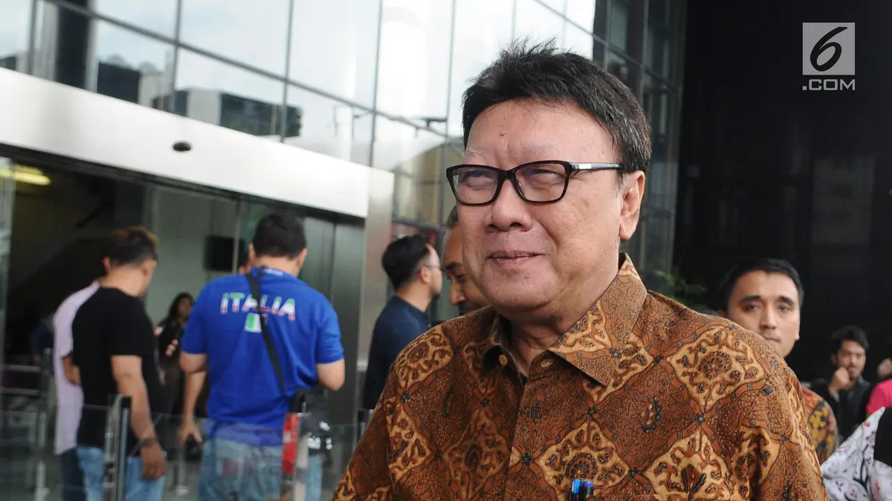 Menteri Dalam Negeri Tjahjo Kumolo