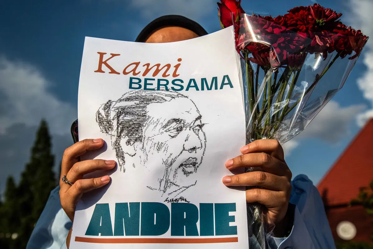 Desak Pengusutan Teror Air Keras, Massa Aksi Jogja Turun ke Jalan