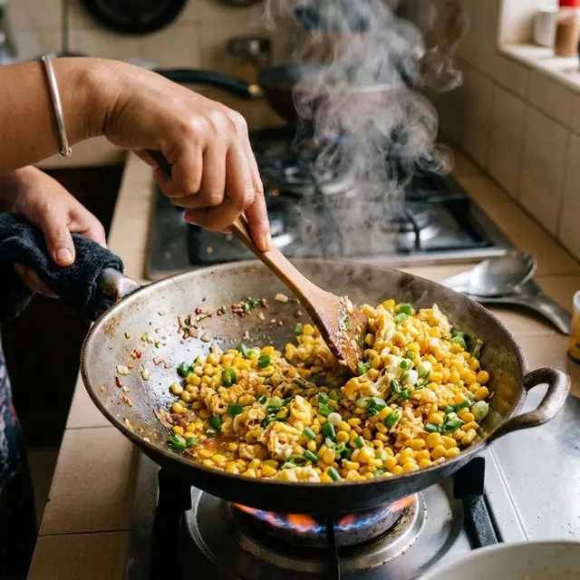 Resep Telur Tumis Jagung Manis