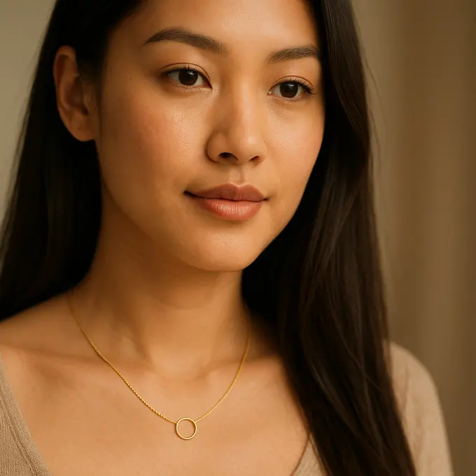 Model Kalung Emas 3 Gram