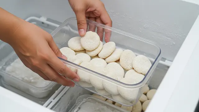 Bekukan Cireng dalam Freezer