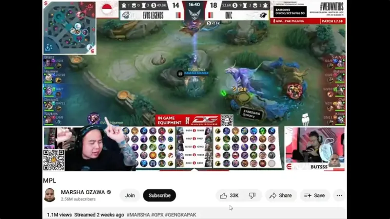 Viral Streamer Mobile Legends Disawer Situs Judi Online, Warganet Gempar