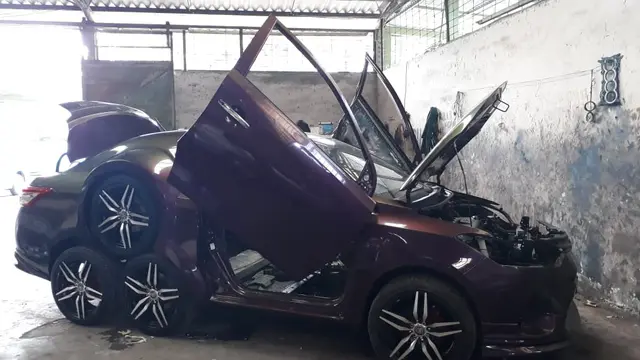 Toyota Vios beroda delapan