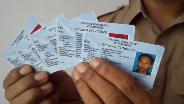 Ilustrasi foto E-KTP