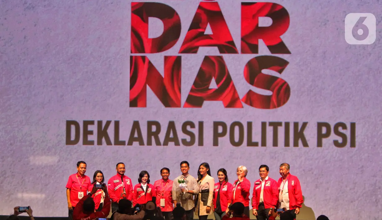 Surat Keputusan pengangkatan Kaesang sebagai Ketua Umum PSI tersebut ditetapkan pada 25 September 2023. (Liputan6.com/Angga Yuniar)