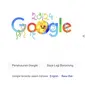 Google Doodle New Year's Day 2024 sambut hari pertama di tahun 2024 (Tangkapan layar Google)