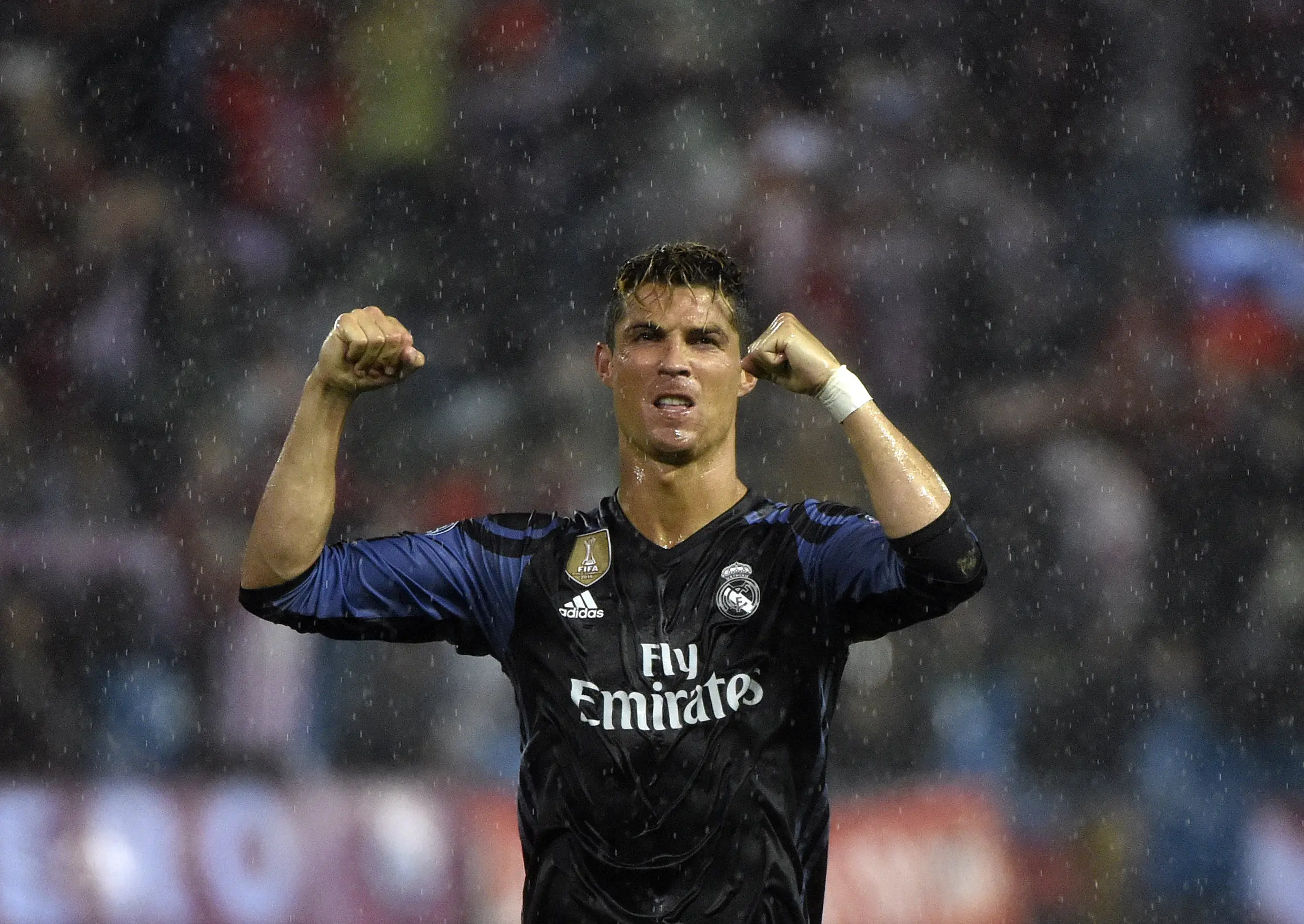 Cristiano Ronaldo gemar membobol gawang Sevilla. (AFP/Gerard Julien)