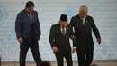 Wapres Ma'ruf Amin juga akan menekankan pentingnya kerja sama seluruh negara untuk mewujudkan penguatan sentralitas ASEAN dan perdamaian dunia. (AP Photo/Dita Alangkara)