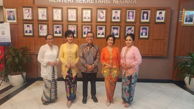 Ilustrasi Hari Kebaya Nasional. (Foto: Dok. Koleksi Tim Nasional Kebaya Indonesia)