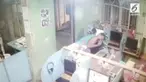 Seorang pria tak dikenal mencium paksa seorang gadis di warung internet  di Filipina. Pelaku masih dicari polisi.