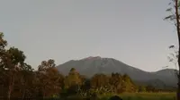 Gunung Raung Naik level dari Normal menjadi waspada (Istimewa)