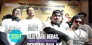 Saint Loco aransemen ulang lagu Iwa K yang berjudul Bebas.