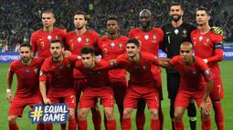 Alasan kedua adalah Timnas Portugal memiliki skuat yang paling lengkap di berbagai lini. Banyaknya pemain yang mumpuni akan membuat pelatih Fernando Santos lebih fleksibel dalam membuat taktik pertandingan. (Foto: AFP/Genya Savilov)