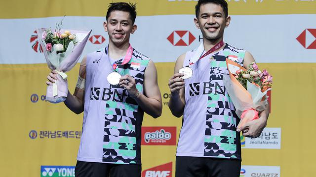 Fajar Alfian/Muhammad Rian Ardianto - Korea Open 2023 - Bulu Tangkis