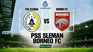 Link Live Streaming BRI Super League: PSS Sleman Vs Borneo FC