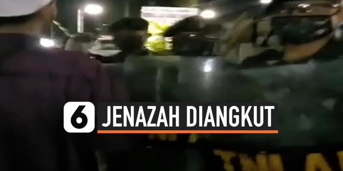 VIDEO: Viral Jenazah Diangkut dari RS, Penjagaan Tentara Diterobos