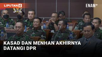 VIDEO: Akhirnya Dudung, Andika Perkasa dan Prabowo Duduk Bareng di DPR