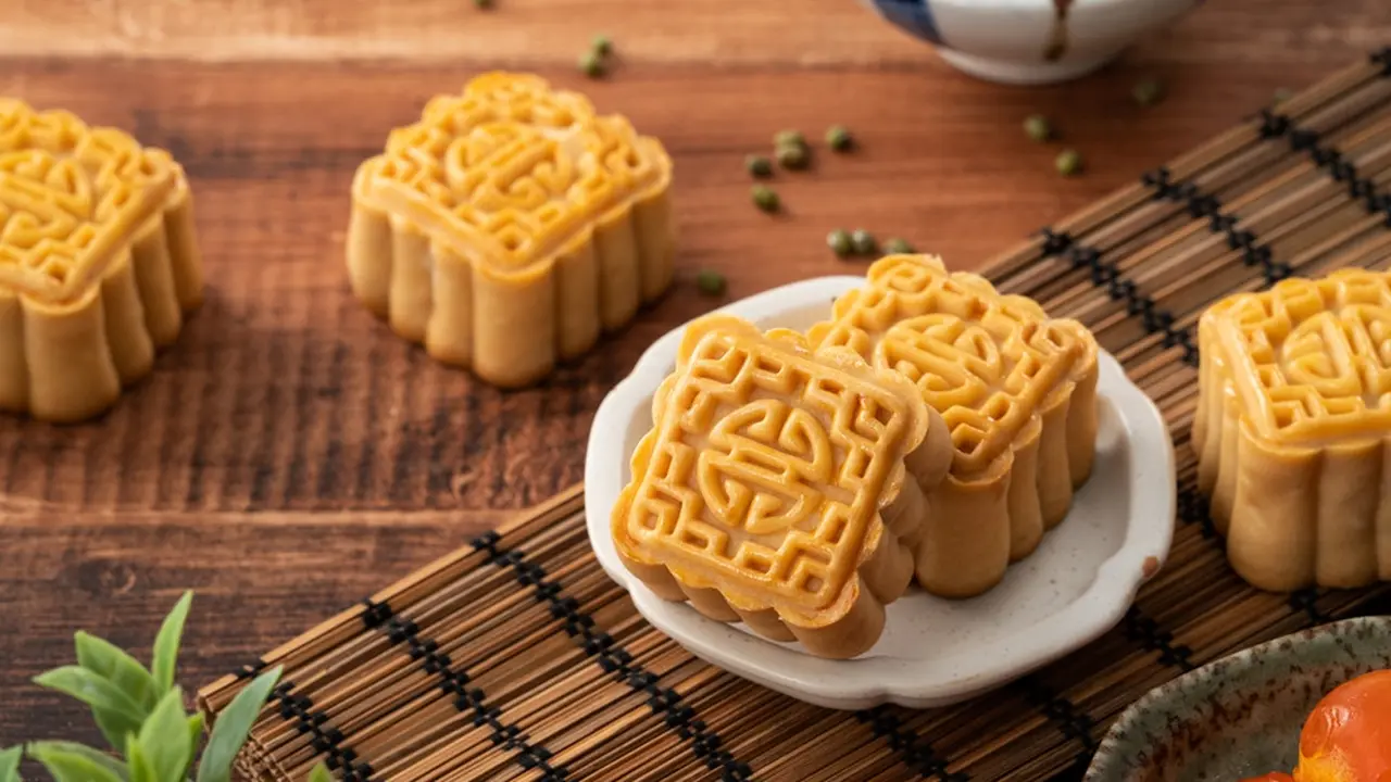 mooncake panggang