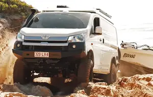 Toyota HiAce Disulap Jadi Camper 4x4, Ground Clearance Kalahkan Land Cruiser