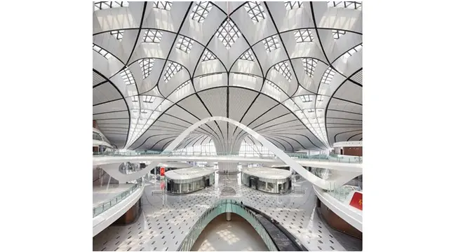 Daxing International Airport (sumber: Hufton + Crow)