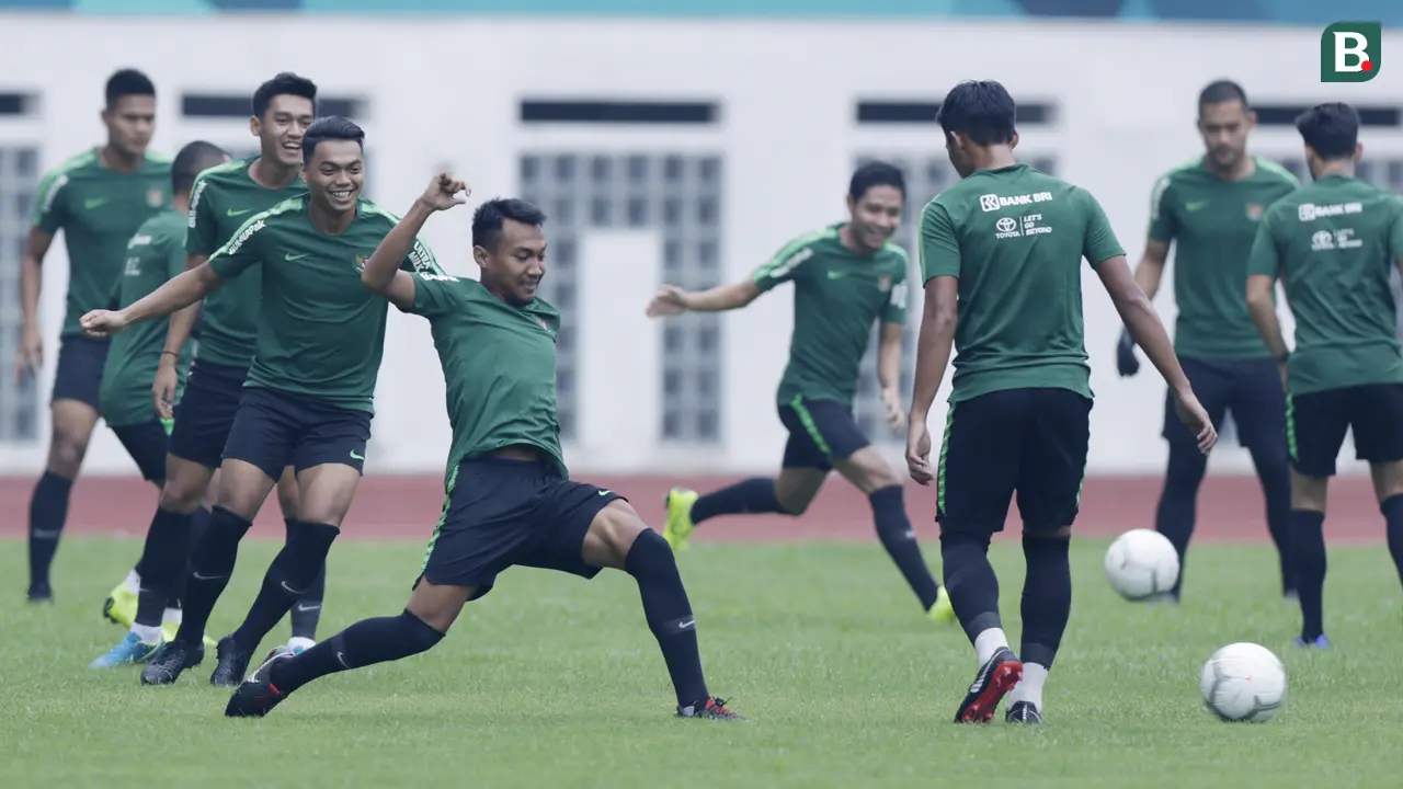 Piala AFF 2018 : Latihan Timnas Indonesia