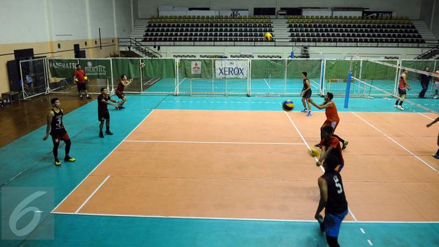 20160127-Jelang Proliga 2016, Tim Putra Palembang Bank Sumsel Babel Latihan di Sentul-Bogor