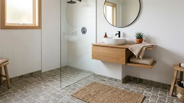 Pilihan Lantai Kamar Mandi yang Tidak Licin. Gemini