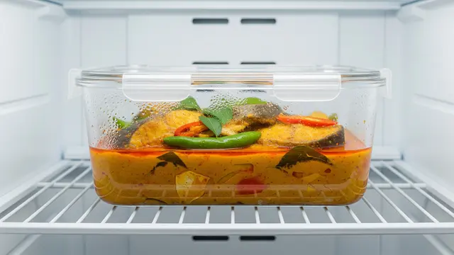 Penyimpanan Gulai Ikan Padang