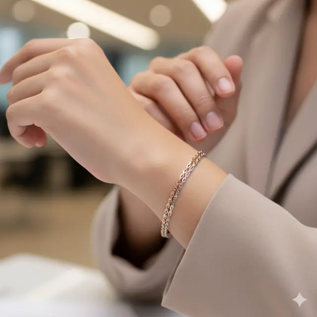 Model Gelang Emas 5 Gram Mini Elegan