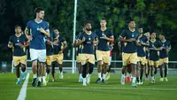 Rakib Hossain, Timnas Bangladesh saat sesi latihan, persiapan. (Dok. FB Rakib Hossain)