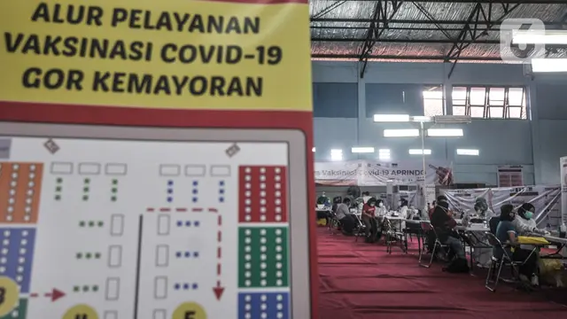 Sentra Vaksinasi Covid-19 bagi PKL dan Pelaku UMKM