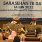 Sarasehan Tuberkulosis (TB) Day 2022 di Kota Malang pada Rabu, 23 Maret 2022. Sepanjang tahun lalu terdata ada 5 ribu kasus Tuberkulosis di Kota Malang yang penanganannya jadi sulit seiring situasi pandemi Covid-19 (Humas Pemkot Malang)