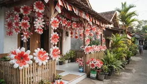 Cara Membuat Bunga Merah Putih dari Botol Plastik Bekas, Hiasan Meriah Ramah Lingkungan