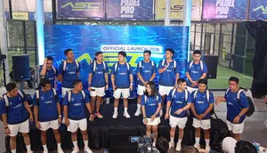 Launching ASC Padel Team. (Bola.com/Gregah Nurikhsani)