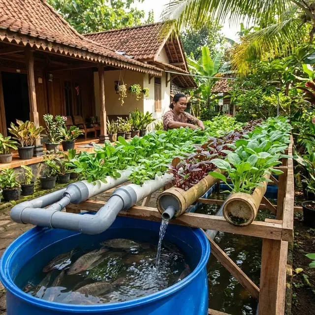 Jenis Sayuran Terbaik untuk Aquaponik