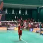 Suasana pelaksanaan Audisi Umum PB Djarum 2024 di GOR Djarum, Jati, Kudus pada Kamis (12/9/2024). (Liputan6.com/Melinda Indrasari)