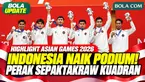 Momen pengalungan medali cabang sepaktakraw nomor kuadran putra pada Asian Games Aichi-Nagoya 2026. Tim Indonesia berhasil meraih medali perak setelah tampil di partai final dan finis sebagai runner-up di bawah Jepang. Momen kebanggaan para pemain In...