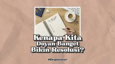 Setiap jelang pergantian tahun, menyusun resolusi sudah sering dilakukan banyak orang. Tidak sedikit juga resolusinya justru gagal di tengah jalan. Biar sukses resolusinya, simak video berikut ini.