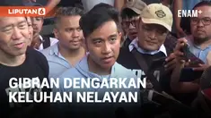 Jelang Debat, Gibran Blusukan ke Muara Baru