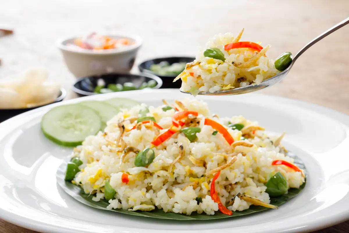 nasi goreng pete