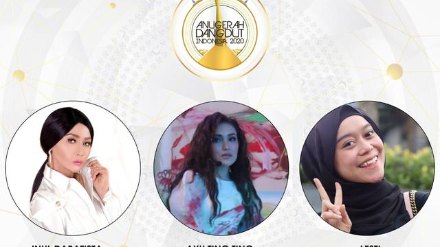 Ayu Ting Ting, Lesti Kejora dan Inul Daratista harus bersaing memperebutkan penghargaan di ajang Anugerah Dangdut Indonesia (ADI) 2020
