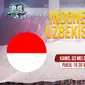 Jadwal PSSI Anniversary Cup 2018, Indonesia vs Uzbekistan. (Bola.com/Dody Iryawan)