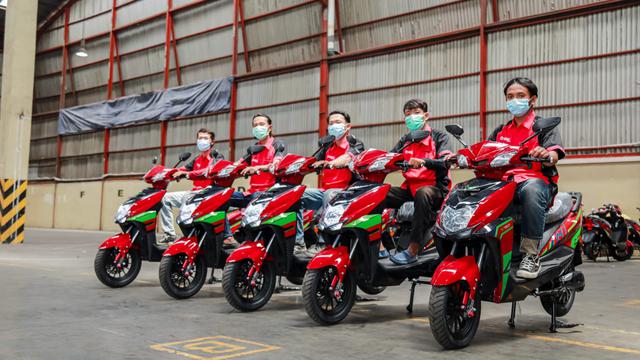 Motor listrik Volta menjadi solusi yang tepat bagi SiCepat dalam penghematan biaya operasional.