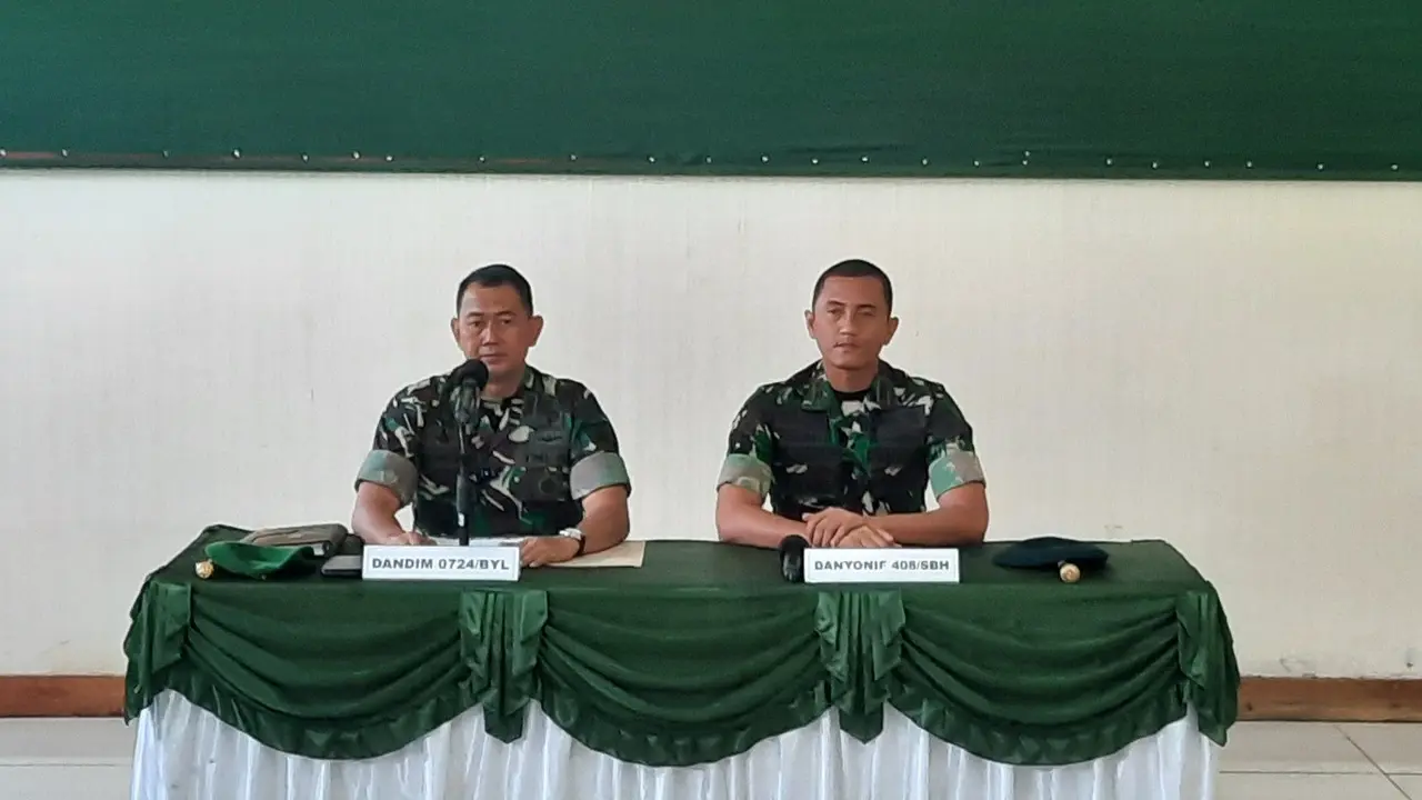 Dandim 0724/Boyolali Letkol Inf Wiweko Wulang Wiwoho